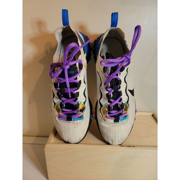 Nike REACT ELEMENT 55 'BLUE HERO' Size 6.5 - Picture 3 of 7